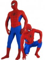 Cheap Lycra Spandex Unisex Spiderman Costume Zentai outfit