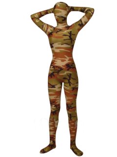 Cheap Camouflage Full Body Lycra Spandex Unisex Zentai Suit