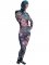 Cheap Flower Pattern D Lycra Spandex Unisex Zentai Suit