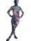 Cheap Flower Pattern D Lycra Spandex Unisex Zentai Suit