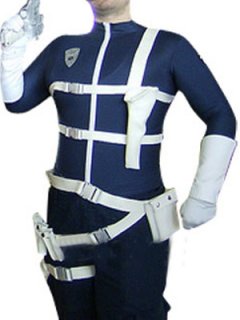 Cheap Blue Thor Super Hero Shiny Metallic Costume
