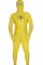 Cheap Yellow Spiderman Costume Suit Outfit Zentai with Black Str