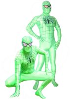 Cheap Green Lycra Spandex Unisex Spiderman Costume Suit Outfit Z
