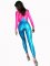 Cheap Two Way Zipper PVC Unisex Catsuit