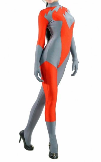 Cheap Mixed color Lycra Spandex Open Catsuit - Click Image to Close