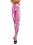 Cheap Pink Shiny Metallic Sexy Trousers - Click Image to Close