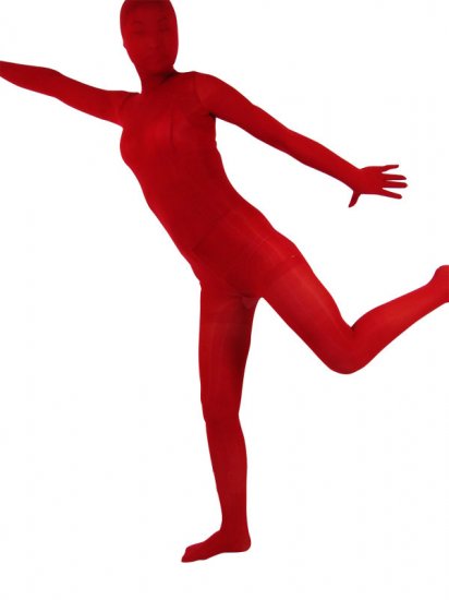 Cheap Dark Red Velvet Unisex Zentai Suit - Click Image to Close