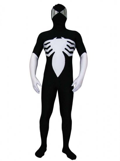 Cheap Black Lycra Spandex Spiderman Zentai Costume - Click Image to Close